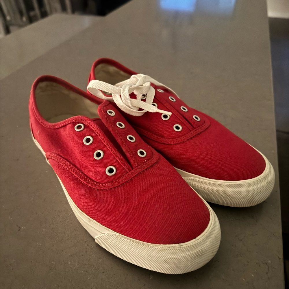 PRO-Keds Women’s 8 Red Low-Top Sneakers (Men’s 6.5)